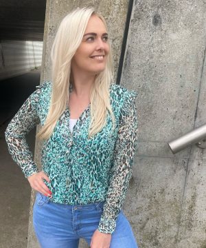Blouse luipaard