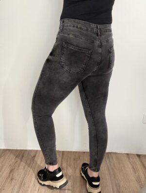skinny jeans donkergrijs