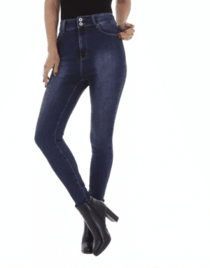 Skinny jeans donkerblauw